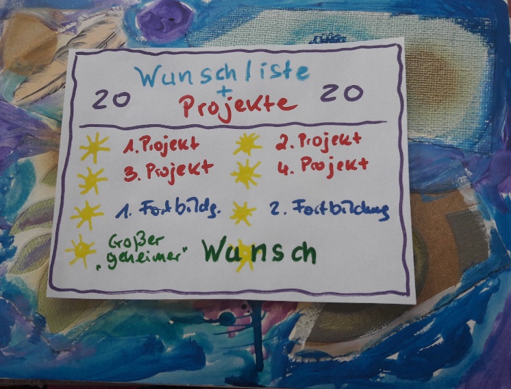 Wunschliste zum Jahresbeginn