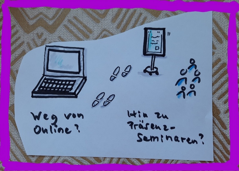 Ist wieder Schluss mit Online-Seminaren?