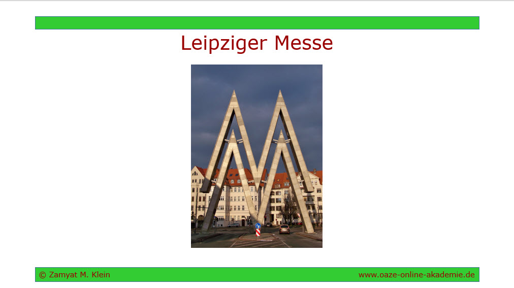 Leipziger Messe Foto von der Leipziger Messe