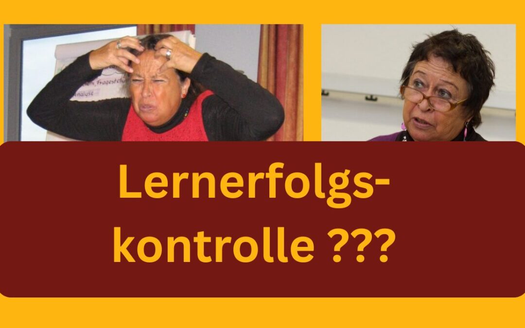 Lernerfolgskontrolle in Online-Seminaren und -Workshops